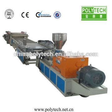 WPC/PVC-Schaum Plastic Machine /WPC Schaum Blatt Linie PVC Kunststoff Schaum Board Extrusion Kartonmaschine